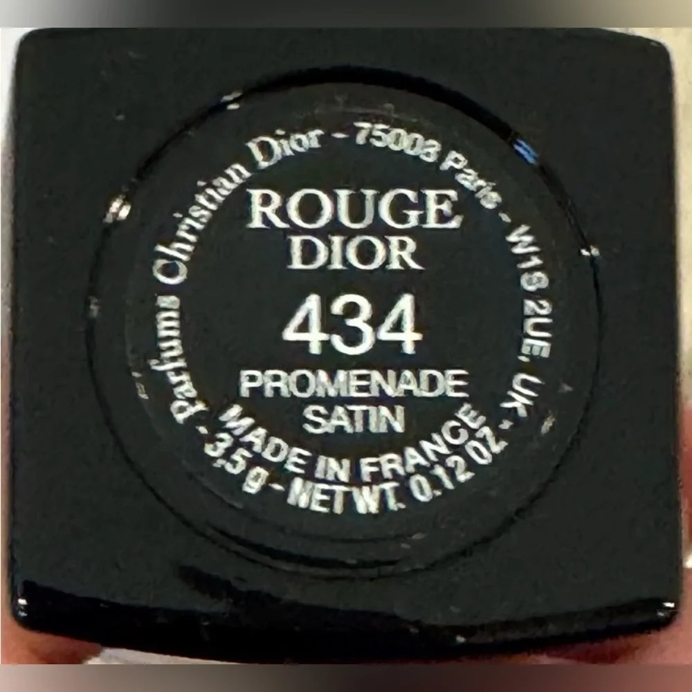 Dior 434 Rouge Lipstick - Full Size - Satin BNWOB